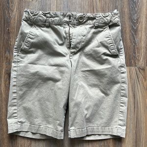 Cat & Jack light khaki school shirts clasp and zipper size 12